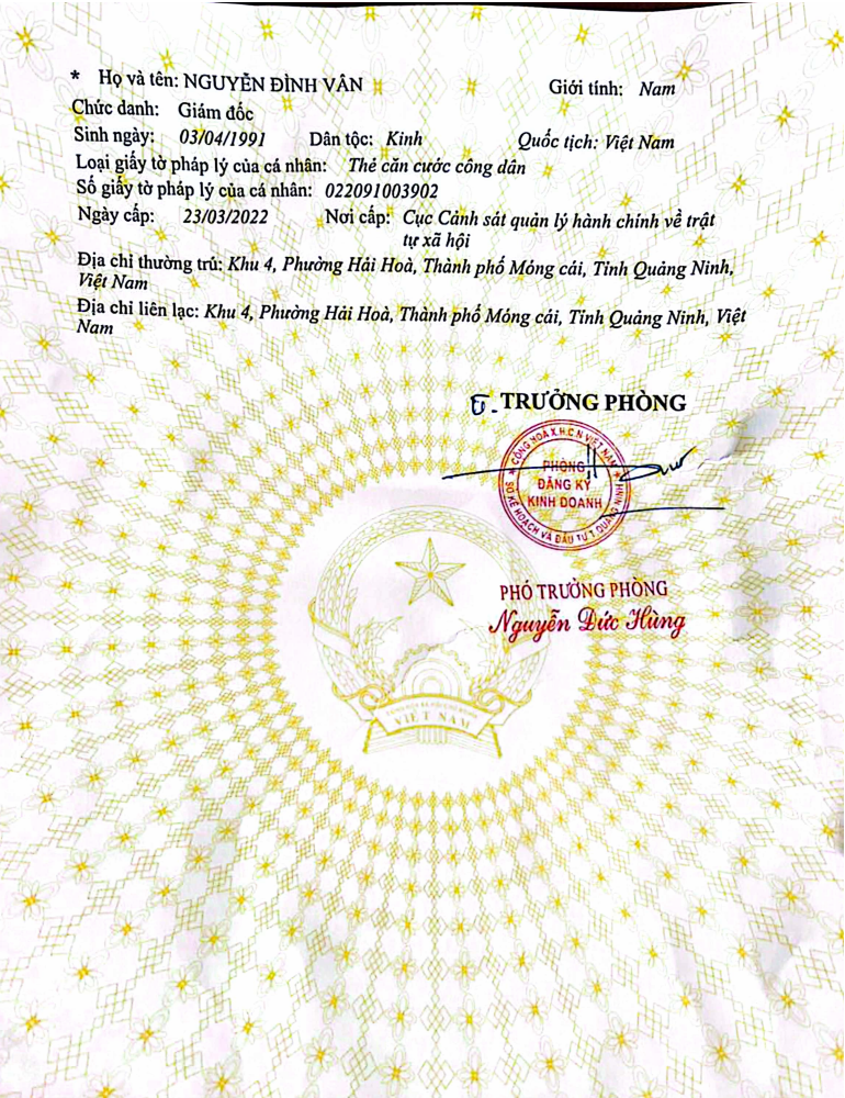 Business License 2